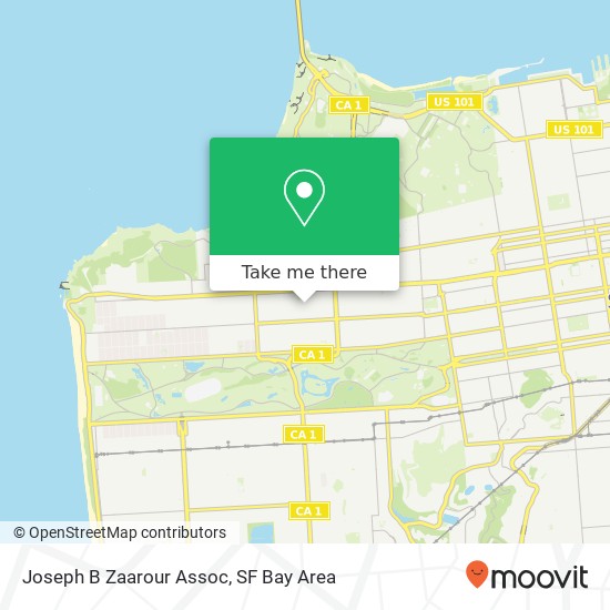 Joseph B Zaarour Assoc map