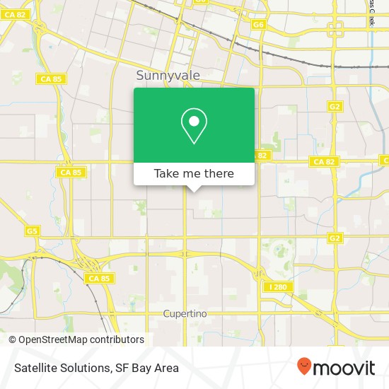 Satellite Solutions map