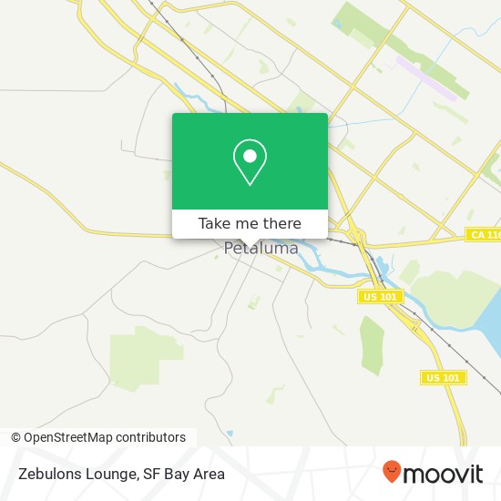 Zebulons Lounge map