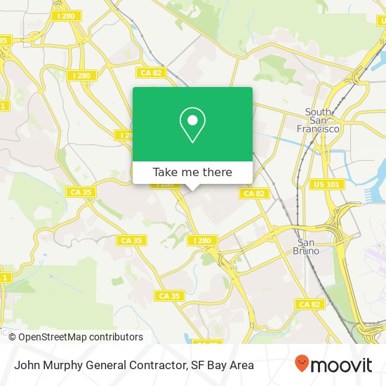 Mapa de John Murphy General Contractor