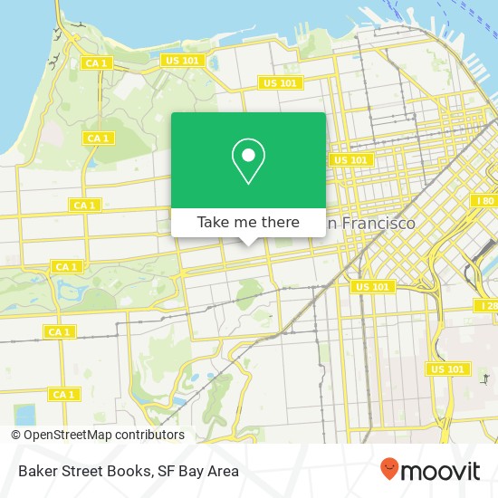 Baker Street Books map