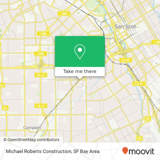 Michael Roberts Construction map