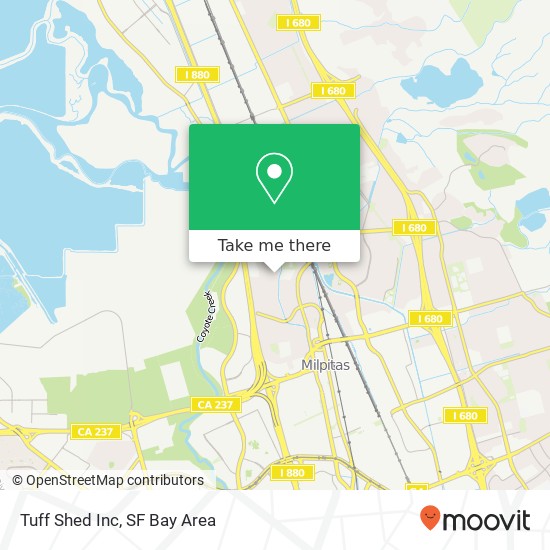 Tuff Shed Inc map