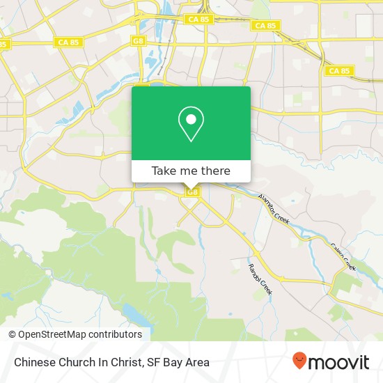 Chinese Church In Christ map