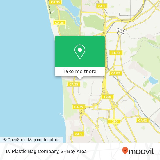 Mapa de Lv Plastic Bag Company