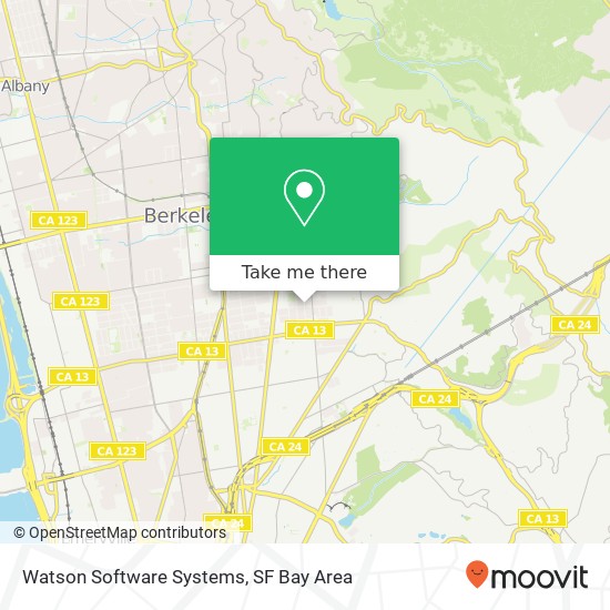 Mapa de Watson Software Systems