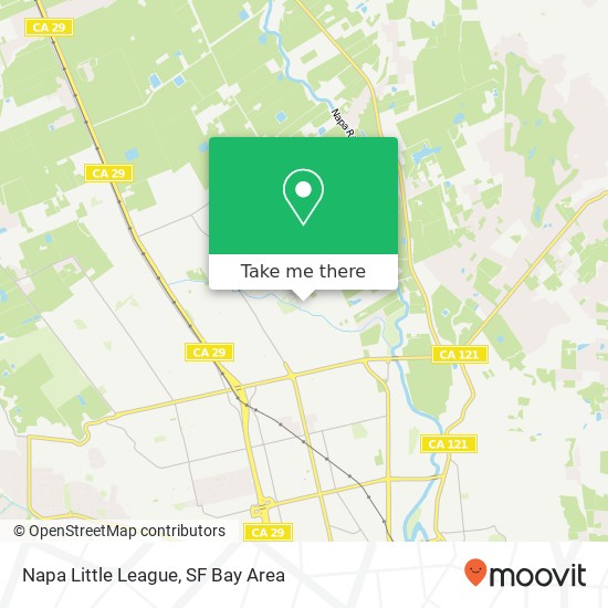 Mapa de Napa Little League