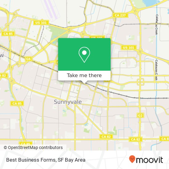 Mapa de Best Business Forms