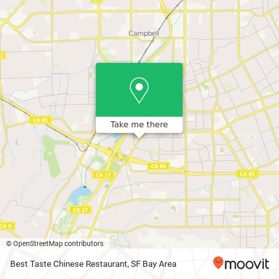 Best Taste Chinese Restaurant map