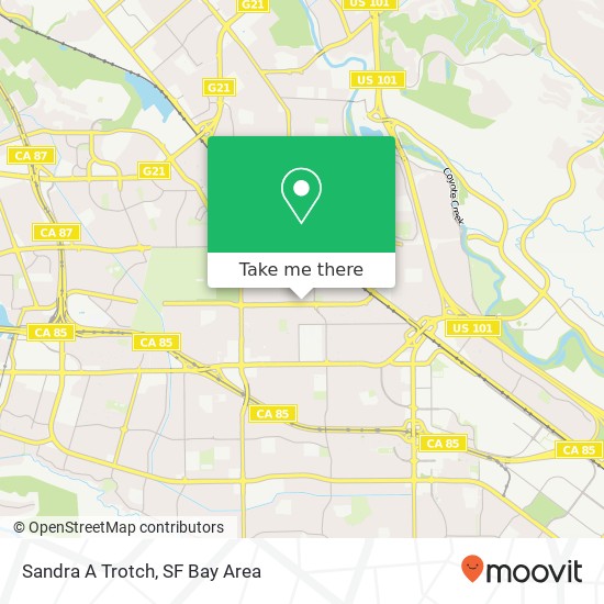 Sandra A Trotch map