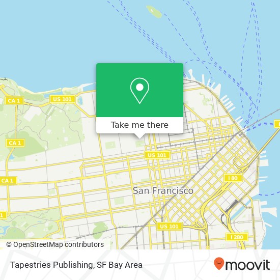 Tapestries Publishing map