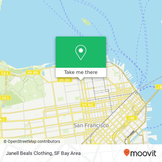 Janell Beals Clothing map