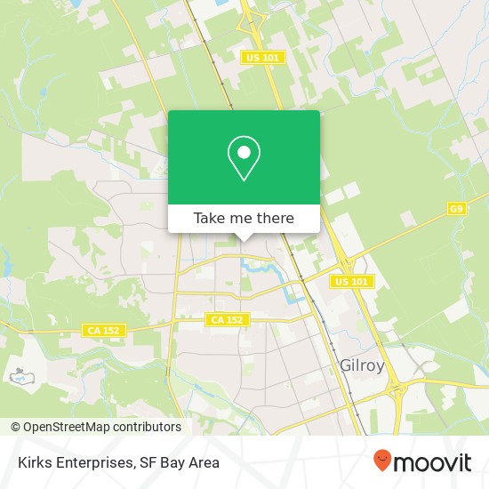 Kirks Enterprises map