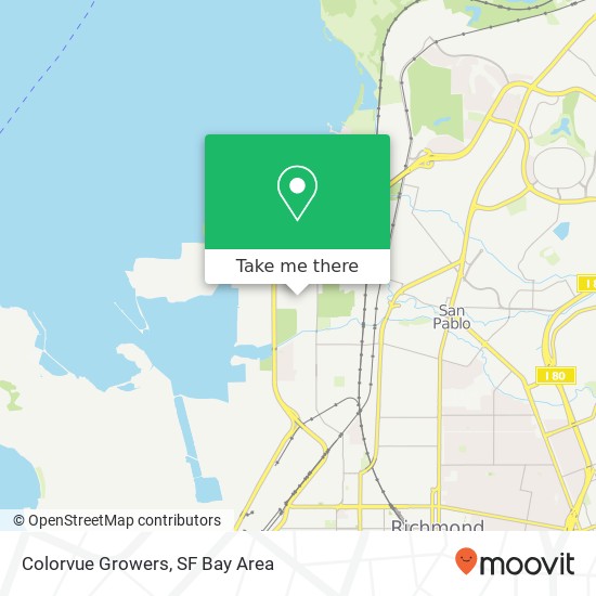 Colorvue Growers map