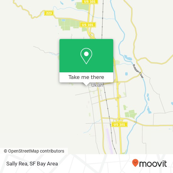 Sally Rea map