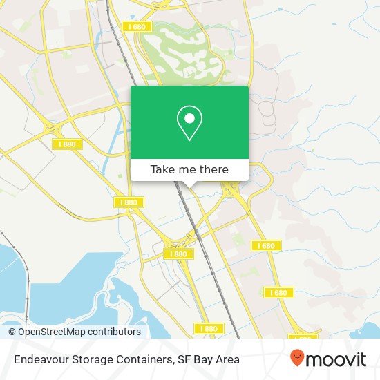 Mapa de Endeavour Storage Containers