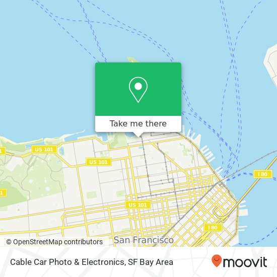 Mapa de Cable Car Photo & Electronics