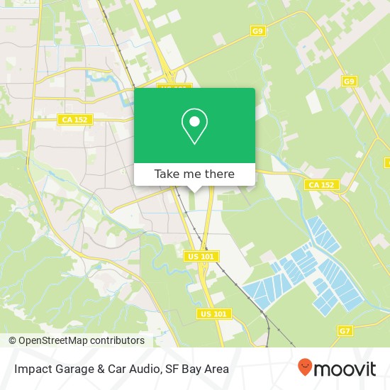 Impact Garage & Car Audio map