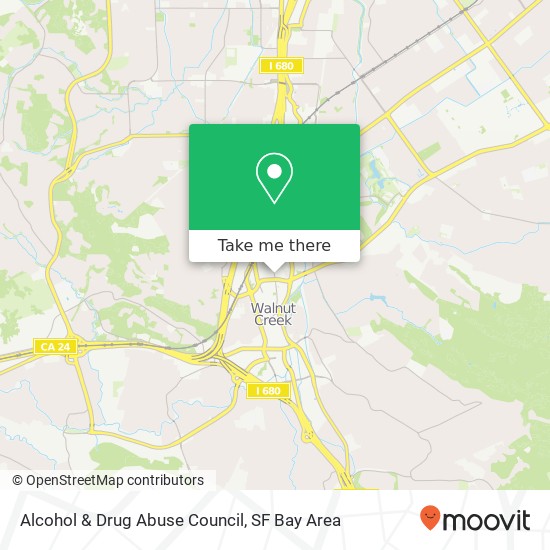 Mapa de Alcohol & Drug Abuse Council