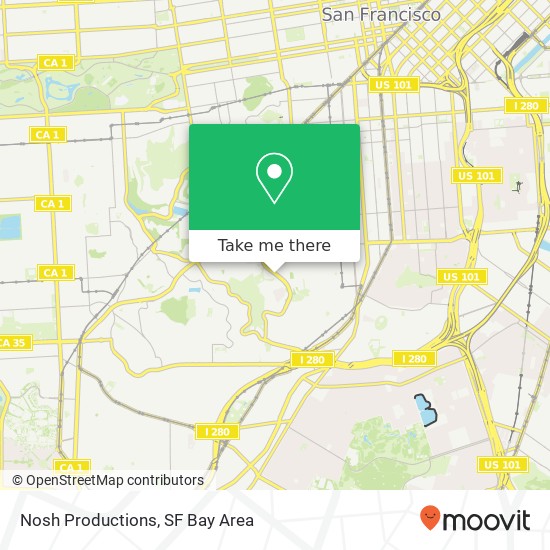 Nosh Productions map