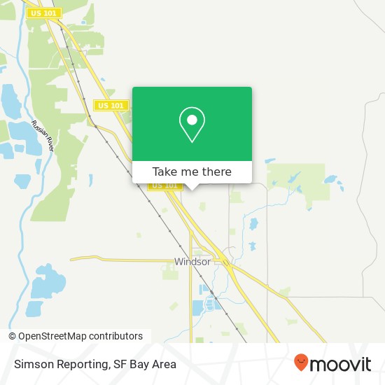 Simson Reporting map