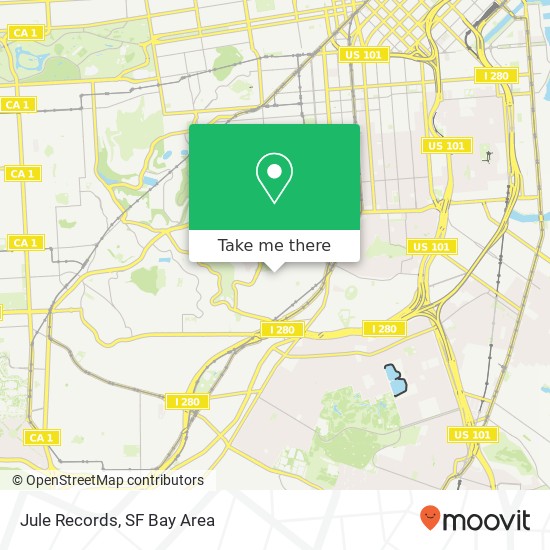 Jule Records map