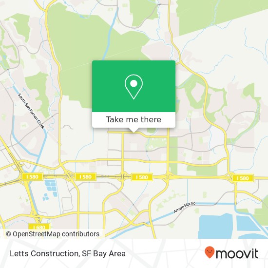 Letts Construction map
