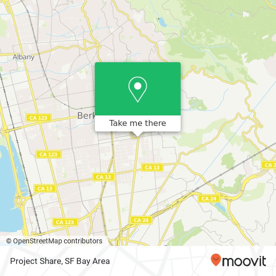 Project Share map