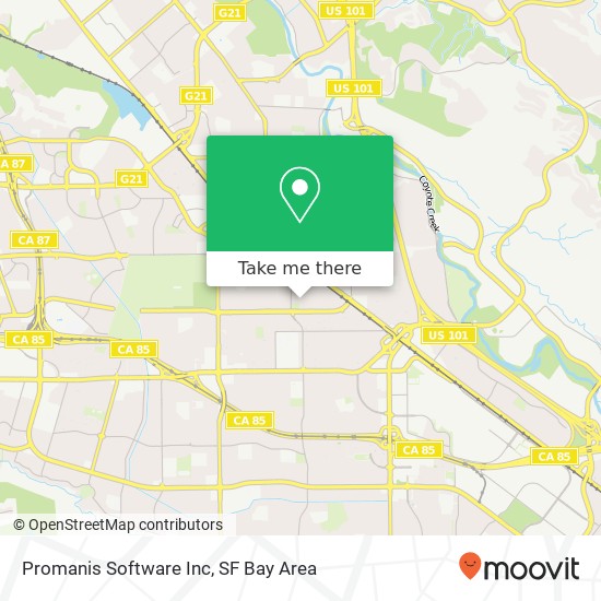 Promanis Software Inc map