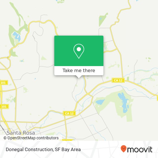 Donegal Construction map