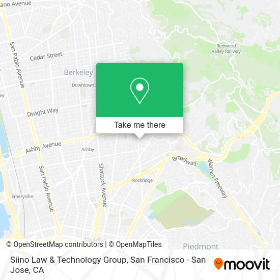 Siino Law & Technology Group map