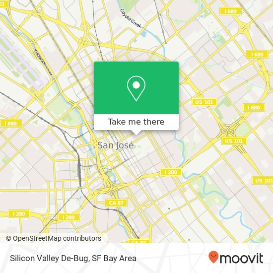 Silicon Valley De-Bug map