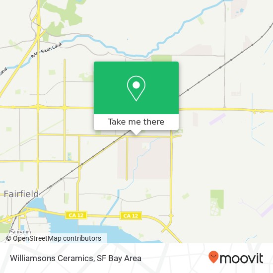 Williamsons Ceramics map