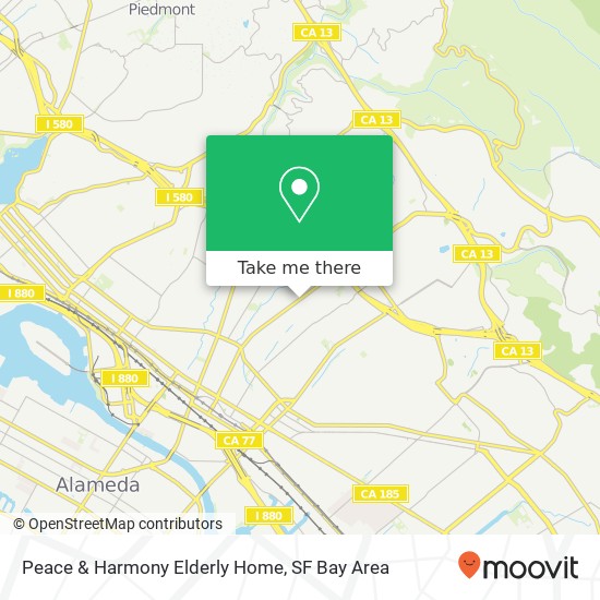 Mapa de Peace & Harmony Elderly Home