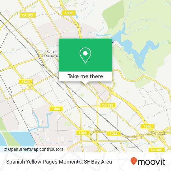 Spanish Yellow Pages Momento map