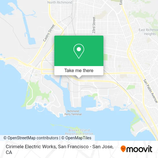 Cirimele Electric Works map