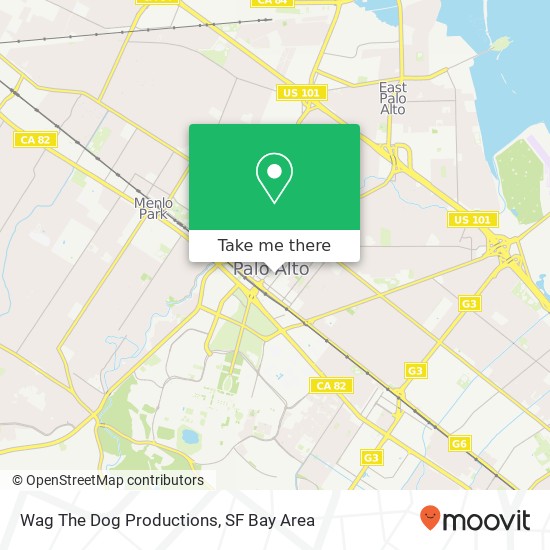 Wag The Dog Productions map