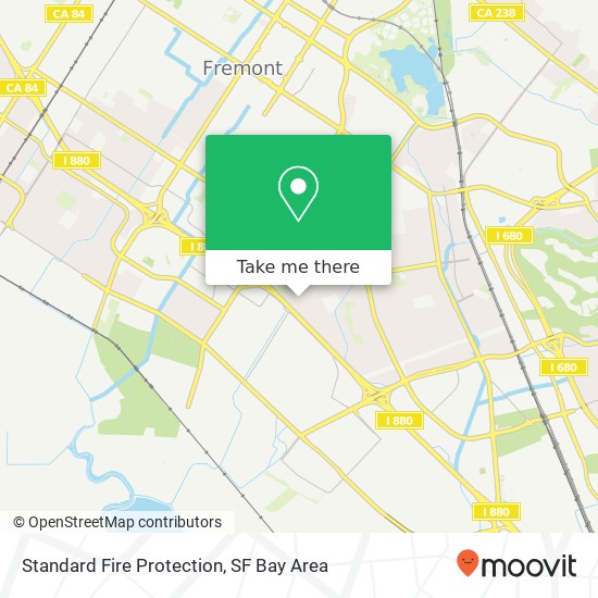 Mapa de Standard Fire Protection