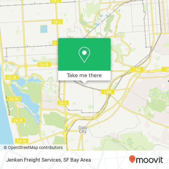 Jenken Freight Services map