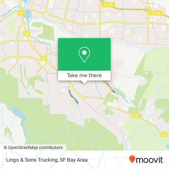 Mapa de Lingo & Sons Trucking