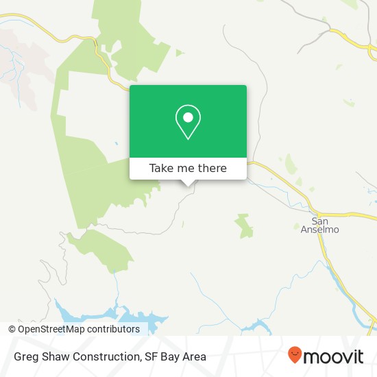 Greg Shaw Construction map