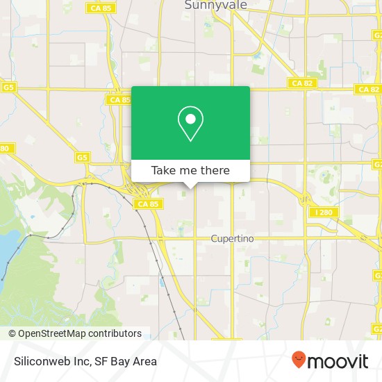 Siliconweb Inc map