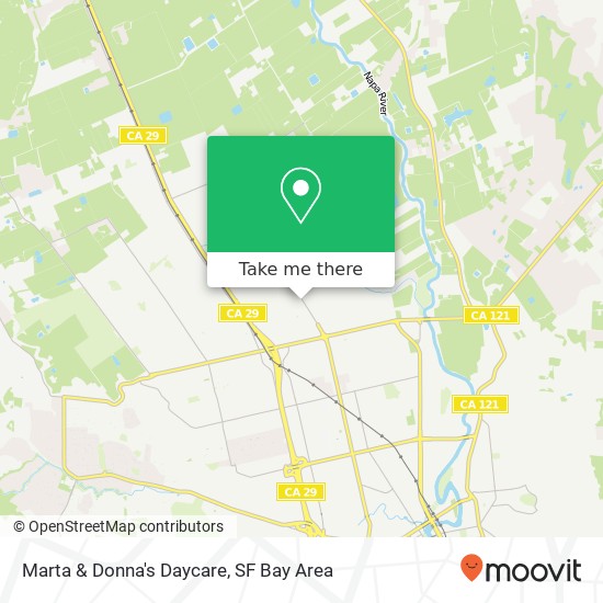 Mapa de Marta & Donna's Daycare