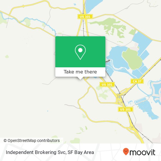 Independent Brokering Svc map