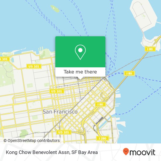 Mapa de Kong Chow Benevolent Assn
