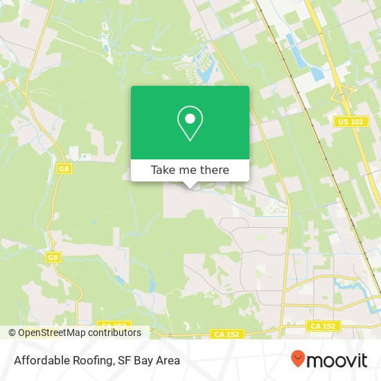 Mapa de Affordable Roofing