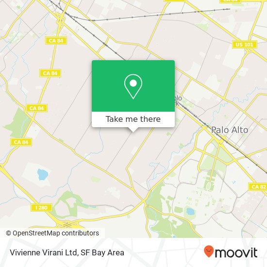 Mapa de Vivienne Virani Ltd