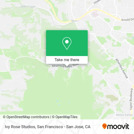 Ivy Rose Studios map