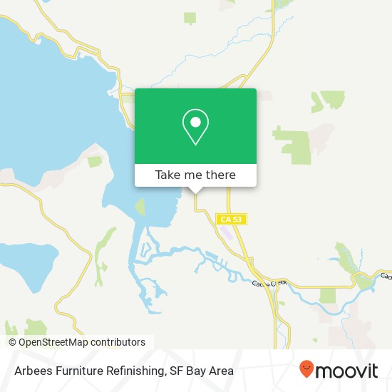 Arbees Furniture Refinishing map