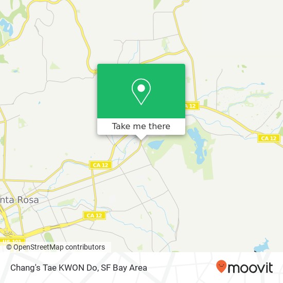 Mapa de Chang's Tae KWON Do